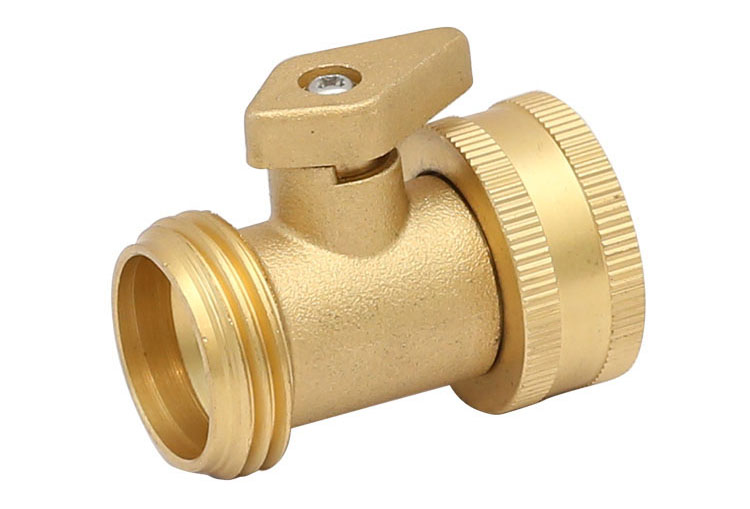 Месинг shut-off valve with copper handle made in China