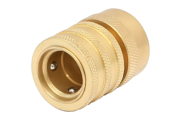 3/4 €Female Месинг Quick Hose Connector with water stop